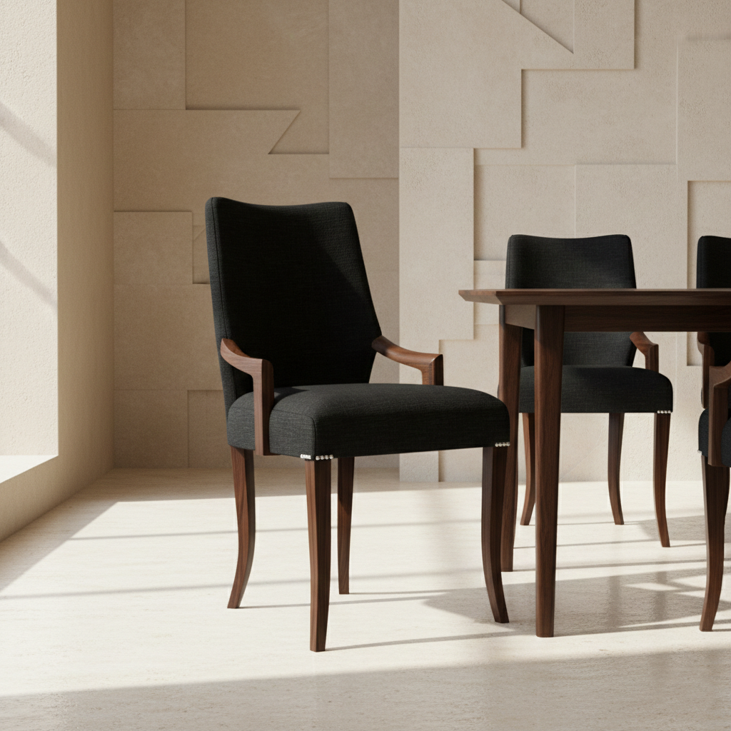 Expresso Coal Black Dining Chair